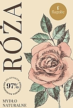 Rose Natural Soap - Flagolie Natural Soap Rose — photo N1
