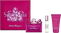 Fragrances, Perfumes, Cosmetics Salvatore Ferragamo Signorina Ribelle - Set (edp/100ml + edp/10ml + b/lot/50ml)