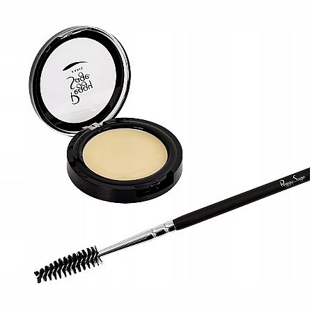 Brow Styling Set - Peggy Sage Brow Sculpting And Fixing Wax (wax/1.8ml + brush) — photo N1