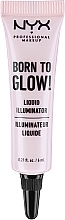 Liquid Highlighter - NYX Professional Makeup Born To Glow Liquid Illuminator — photo N2