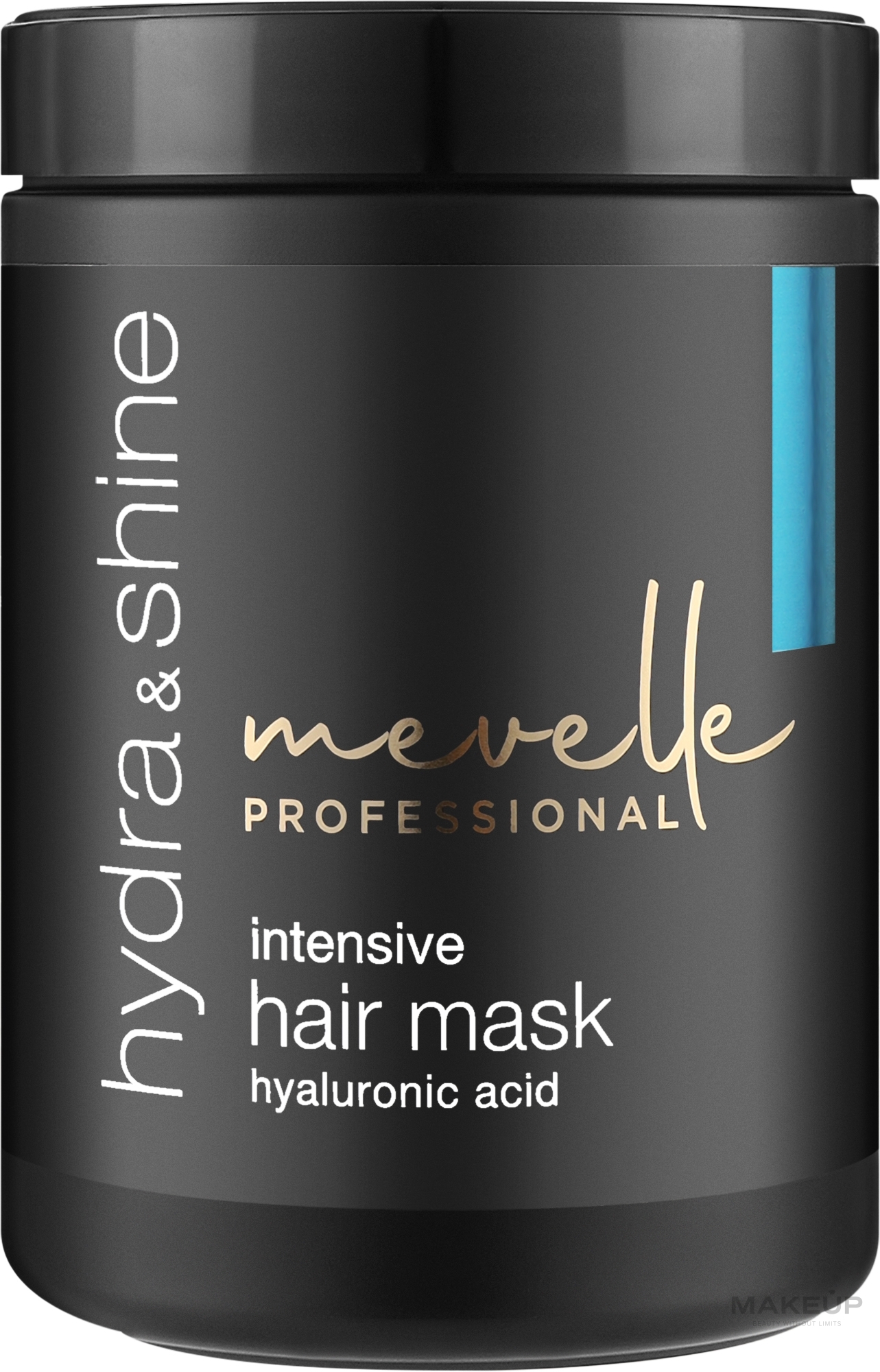 Hair Mask - Mevelle Hydra & Shine Intensive Hair Mask Hyaluronic & Algea — photo 900 ml