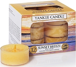 Fragrances, Perfumes, Cosmetics Tea Light Candles - Yankee Candle Scented Tea Light Candles Sunset Breeze