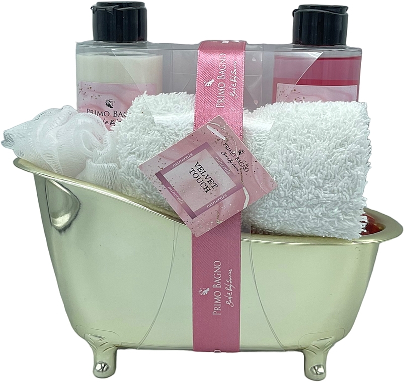 Set, 5 products - Primo Bathroom Velvet Touch Set — photo N1