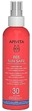 Face & Body Sun Spray - Apivita Bee Sun Safe Hydra Melting Ultra Light Face & Body Spray SPF30 — photo N1