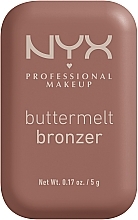 Bronzing Cream Powder - NYX Professional Makeup Buttermelt Bronzer — photo N6