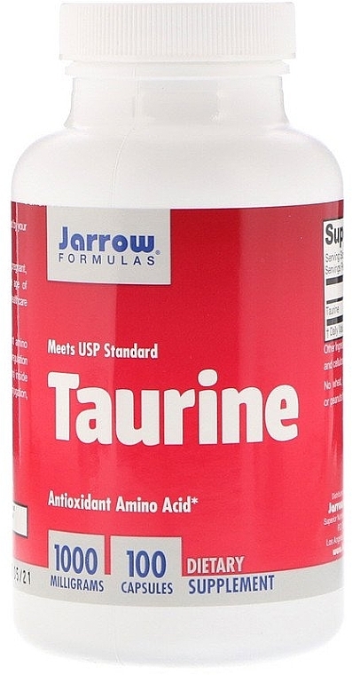 Taurine - Jarrow Formulas Taurine, 1000 mg — photo N1