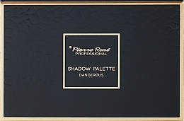 Eyeshadow Palette - Pierre Rene Professional Shadow Palette Dangerous — photo N2
