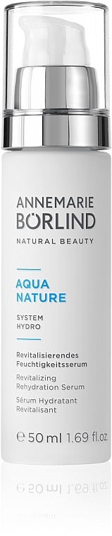 Face Serum - Annemarie Borlind Aquanature Hydro Revitalizing Rehydration Serum — photo N1