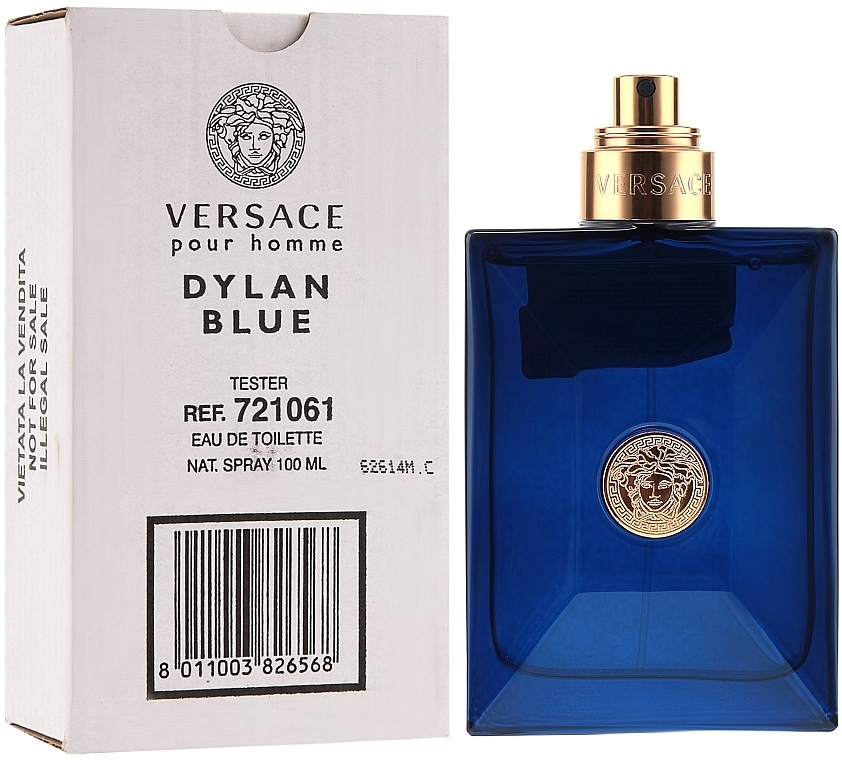 Versace Pour Homme Dylan Blue - Eau de Toilette (tester without cap) — photo N3