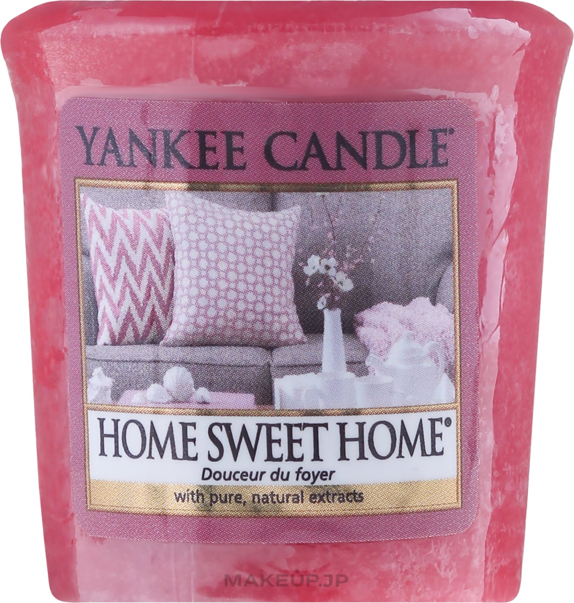 Scented Candle "Home Sweet Home" - Yankee Candle Scented Votive Home Sweet Home — photo 49 g