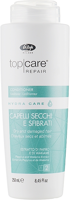 Fast Acting Nourishing Conditioner - Lisap Top Care Repair Hydra Care Conditioner — photo N4