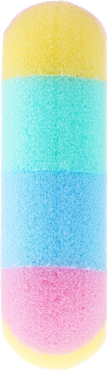 Oval Bath Sponge 30475, multicolored - Top Choice — photo N2