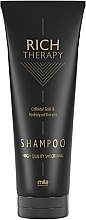 Keratin & Hyaluronic Acid Repairing Shampoo for Damaged Hair - Mila Professional Rich Therapy Shampoo — photo N1
