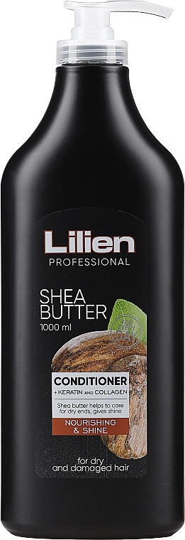 Conditioner for Dry & Damaged Hair - Lilien Shea Butter Conditioner — photo N1