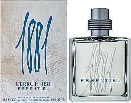 Cerruti 1881 Essentiel - Eau de Toilette — photo N2