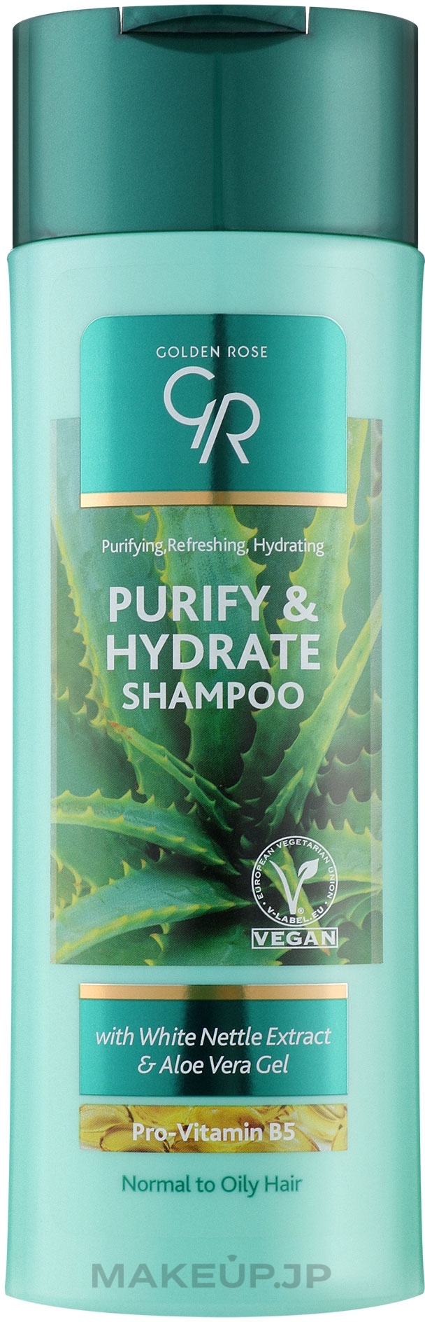 Shampoo for Normal and Greasy Hair - Golden Purify & Hydrate Shampoo — photo 430 ml