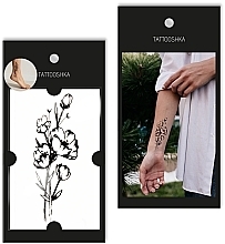 Temporary Tattoo "Wildflowers" - Tattooshka — photo N11