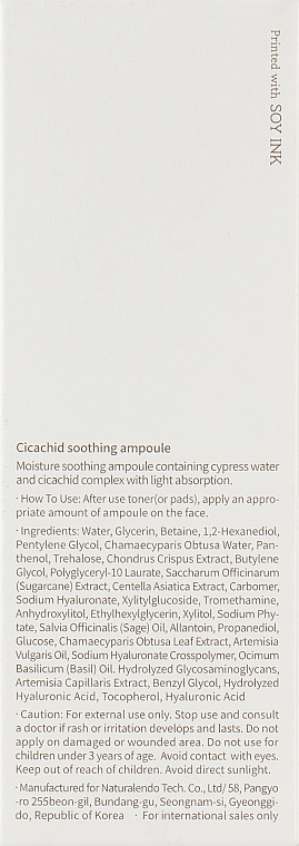 Soothing Ampoule Serum with Centella Asiatica - Needly Cicachid Soothing Ampoule — photo N3