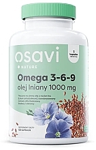 Fragrances, Perfumes, Cosmetics Omega 3-6-9 Dietary Supplement - Osavi Omega 3-6-9 Linseed Oil