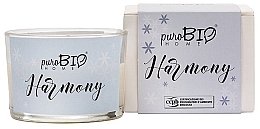 Fragrances, Perfumes, Cosmetics Organic Candle - PuroBio Home Organic Harmony