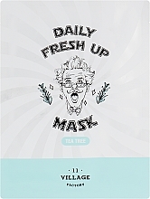 Fragrances, Perfumes, Cosmetics Tea Tree Sheet Mask - Village 11 Factory Daily Fresh Up Mask Tea Tree