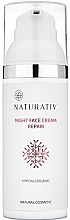 Night Face Cream - Naturativ Facial Night Cream — photo N1