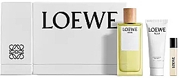 Fragrances, Perfumes, Cosmetics Loewe Agua de Loewe - Set (edt/100 ml + b/balm/40 ml + edt/10 ml)