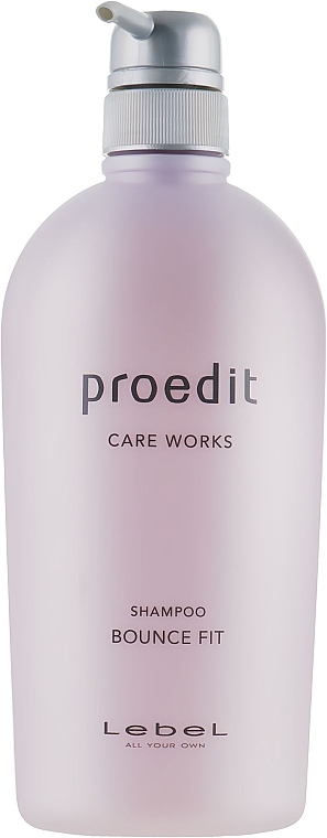 Extra Damaged Hair Shampoo - Lebel Proedit Bounce Fit Shampoo — photo N2