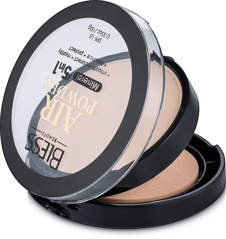 Compact Powder - Bless Beauty 5in1 Mineral Air Powder SPF 15 — photo N3