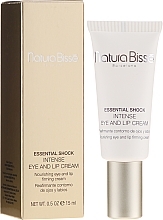 Fragrances, Perfumes, Cosmetics Intensive Eye & Lip Care Cream for Dry Skin - Natura Bisse Essential Shock Intense Eye and Lip Treatment SPF15