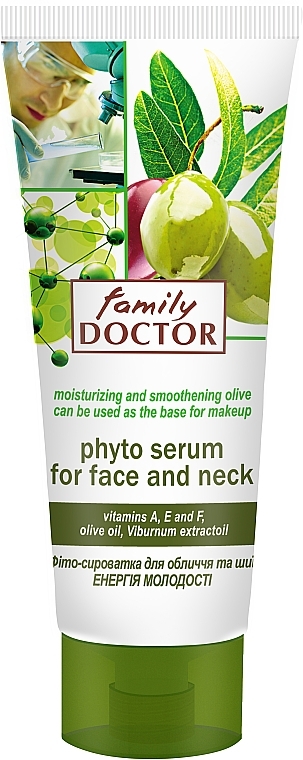 Youth Energy Face & Neck Phyto-Serum - Family Doctor — photo N1