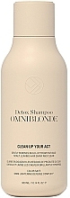 Deep Cleansing Shampoo for Blonde Hair - Omniblonde Clean Up Your Act Detox Shampoo — photo N2
