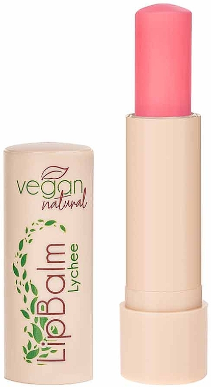 Lychee Lip Balm - Vegan Natural Lip Balm For Vegan Lychee — photo N5