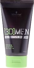 Strong Hold Hair Gel - Schwarzkopf Professional 3D Mension Strong Hold Gel — photo N1