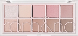 Eyeshadow Palette - Rom&nd Better Than Palette Peony Nude Garden — photo N2