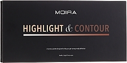 Face Contouring Palette - Moira Highlight & Contour Palette — photo N3