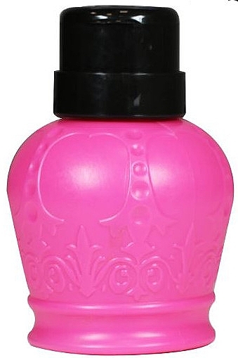 Bottle with Dispenser 00509, 300ml, pink - Ronney Professional Liquid Dispenser — photo N1