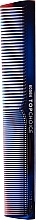 Fragrances, Perfumes, Cosmetics Comb "Rainbow", 60564, dark blue - Top Choice Hair Comb