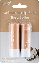 Fragrances, Perfumes, Cosmetics Lip Balm 'Shea Butter' - Pretty Moisturising Lip Balm Shea Butter