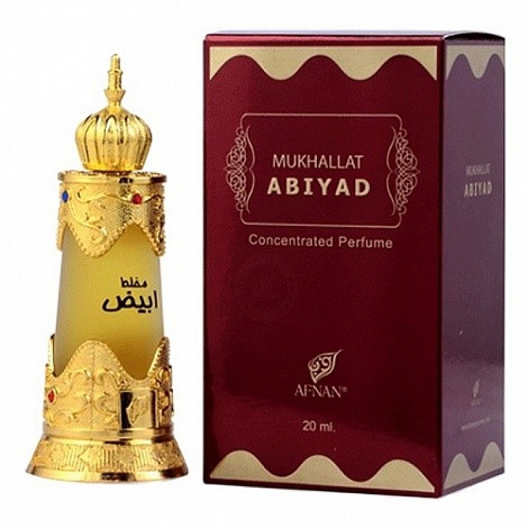 Afnan Perfumes Mukhallat Abiyad - Oil Perfume — photo N1