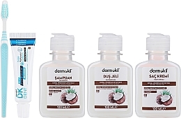 Set, 5 products - Dermokil Coconut Seyahat Seti — photo N2