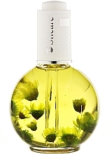 Cuticle Oil with Flowers - Silcare The Garden of Colour Lemon Yellow — photo N1