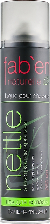 Strong Hold Hair Spray - Fab'en — photo N1