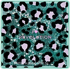 Eyeshadow Palette - I Heart Revolution Leopard Glitter Palette — photo N2