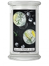 Fragrances, Perfumes, Cosmetics Scented Candle in a Jar - Kringle Candle Black Pepper Gin