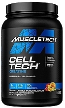 Creatine Dietary Supplement 'Tropical Citrus' - Muscletech Cell-Tech Creatine Tropical Citrus Punch — photo N1