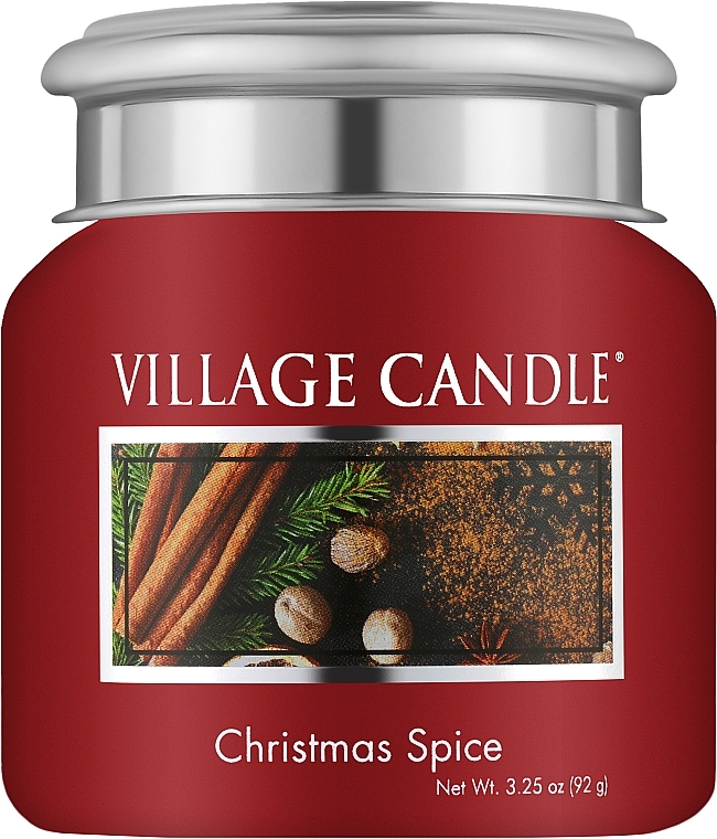 Scented Candle in Jar - Village Candle Christmas Spice — photo N1