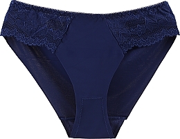 Invisible Panties with Lace, blue - Moraj — photo N1