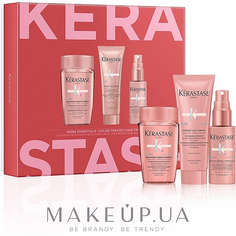 Set - Kerastase Chroma Absolu 2023 (shmp/80ml + h/fondant/75ml + h/serum/45ml) — photo N1