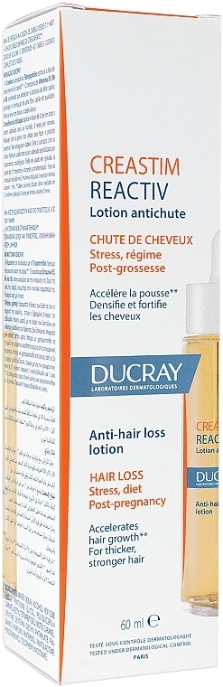 Anti Hair Loss Lotion "Creastim" - Ducray Creastim Anti-hair Loss Lotion — photo N2